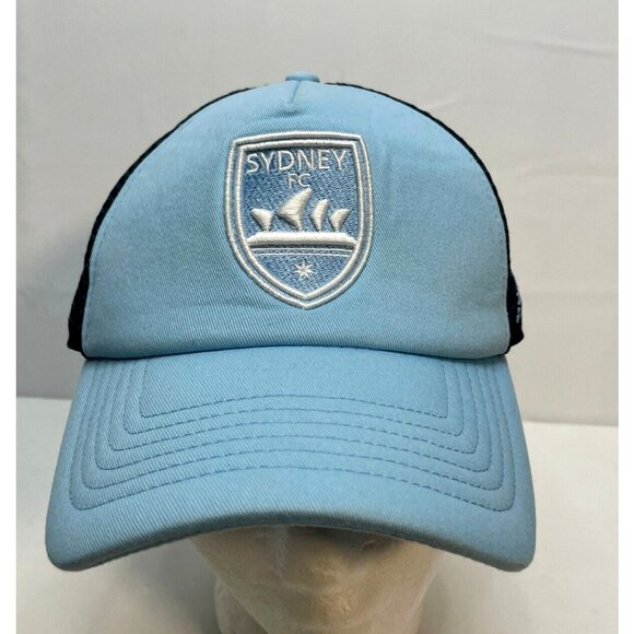 Sydney FC trucker mesh hat cap 7" snapback APL Fan Ink Soccer Football Club - Picture 1 of 9